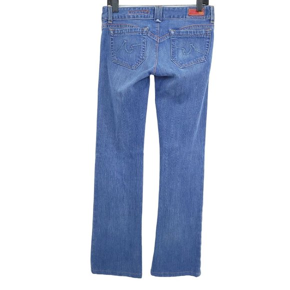 AG JEANS 👖 Womens Size 28. Boot Cut. Low-Rise. Medium Wash. - Picture 2 of 12